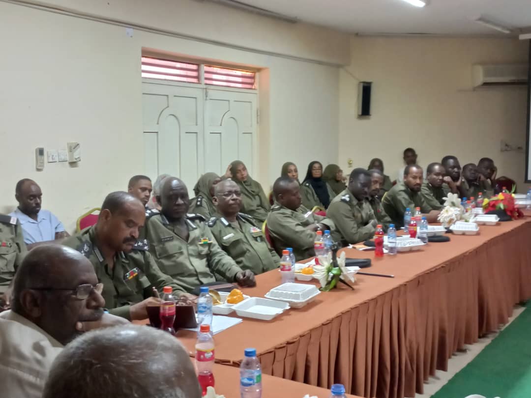 Training Workshop on Environmental Governance to Pas and Wildlife Officers – Khartoum- WCGA H.Q